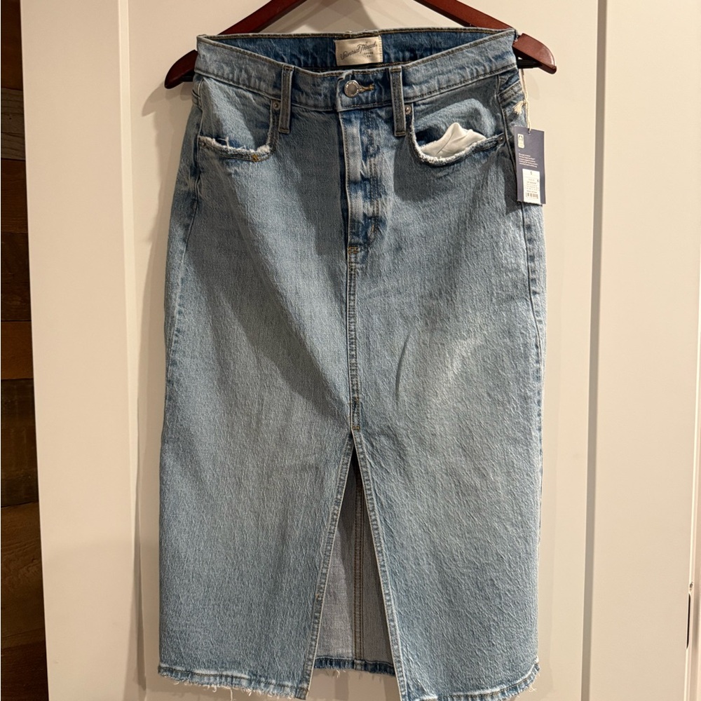 Universal Thread Blue Denim Skirt